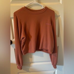 Spiritual gangster cropped crewneck